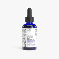 Methylene Blue 1% solution supplement facts - 60mL dropper bottle
