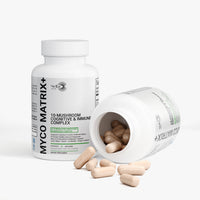 Stellar Health Labs 10-Mushroom Blend Capsules — Lion's Mane, Reishi, Cordyceps, Chaga, Maitake, Turkey Tail, Shiitake — 60 Vegetable Capsules