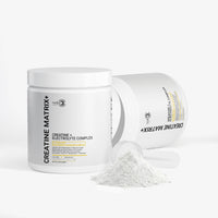 Stellar Health Labs Creatine + Electrolytes Powder — 5 g Creatine Monohydrate, Sodium, Magnesium, Potassium — Lemon — 30 Servings