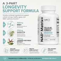 NAD+ supplement bottle - Stellar Health Labs
