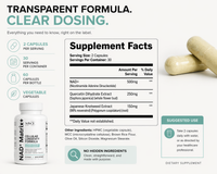 NAD+ supplement bottle - Stellar Health Labs