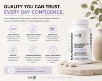 Magnesium Glycinate supplement bottle - Stellar Health Labs