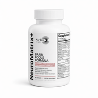 Brain & Focus Formula supplement bottle - Stellar Health Labs