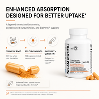 Platinum Turmeric supplement bottle - Stellar Health Labs