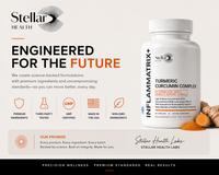 Platinum Turmeric supplement bottle - Stellar Health Labs
