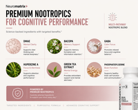 Brain & Focus Formula supplement bottle - Stellar Health Labs